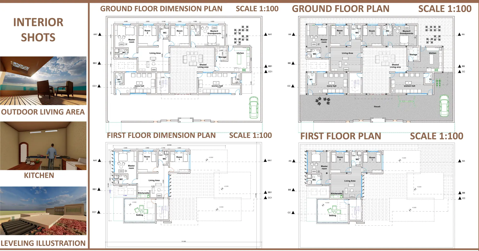 Ground & First Floor Plans